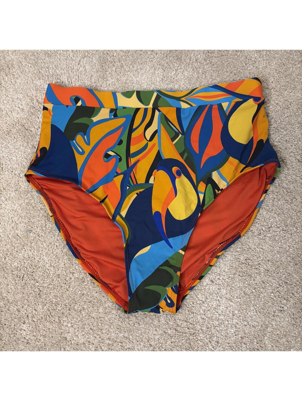Palms Away S NWT Tropical Swim Bottoms